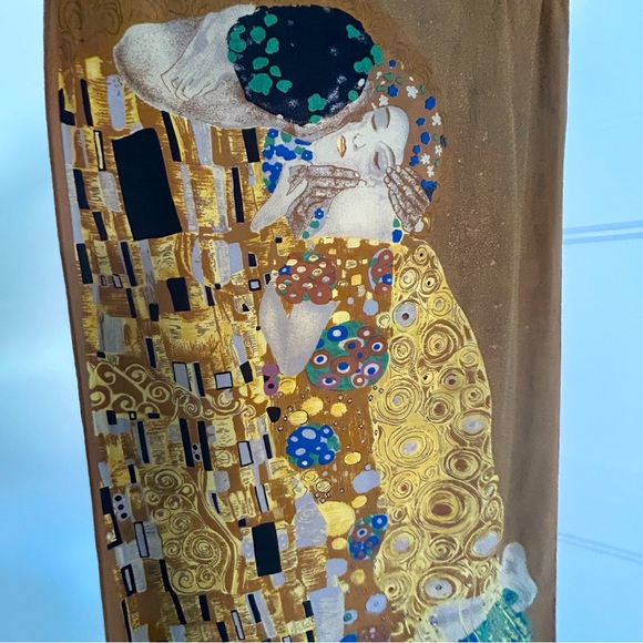 The Kiss 💋 Scarf Gustav Klimt painting - Picture 5 of 6